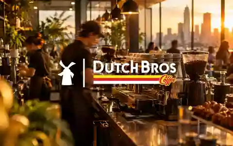 Modernes, belebtes Café-Interieur in warmem Licht mit Fokus auf hochwertige Espressomaschinen und Gastronomie-Atmosphäre. - Foto: über boerse-global.de
