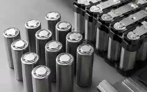 Lithium-Ionen-Akkuzellen auf einer industriellen Werkbank zur Qualitätsprüfung. - Foto: über boerse-global.de