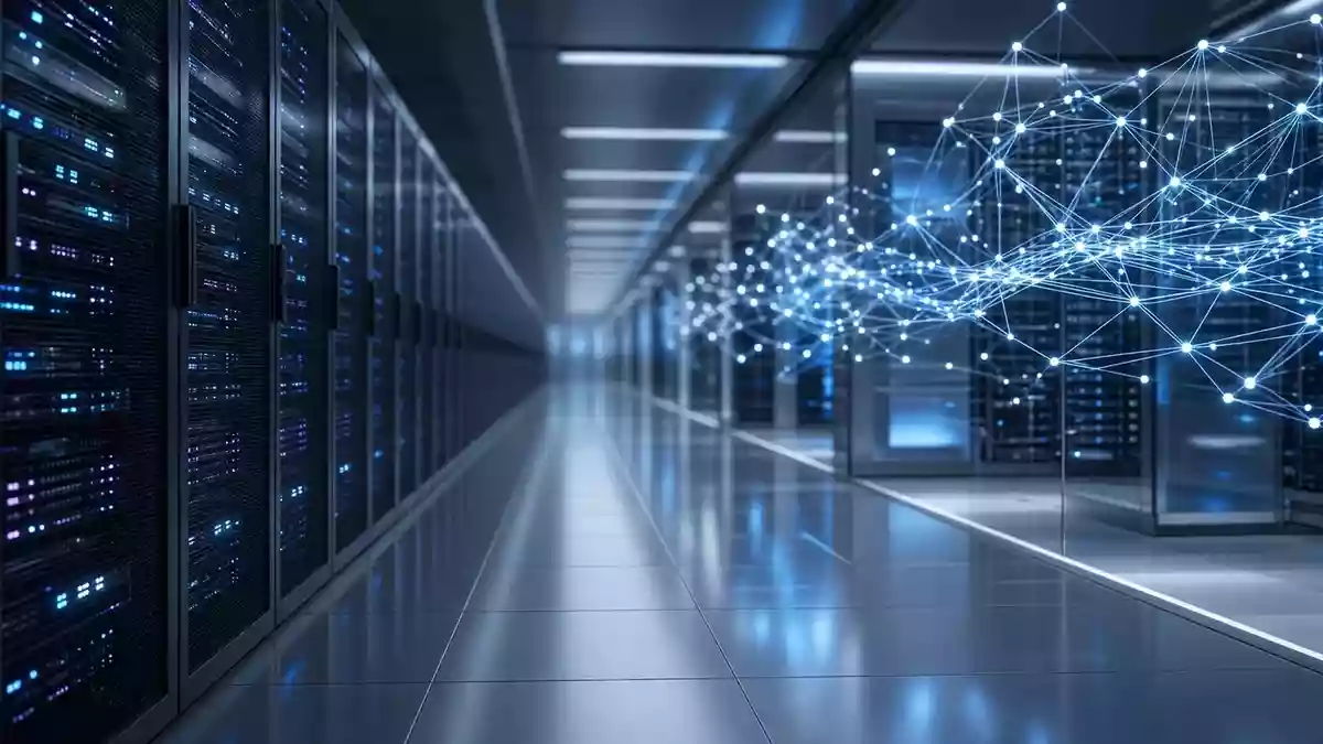 Nebius Stock: Amazon and Intel Spook AI Infrastructure, and the Monetization Clock Starts Ticking Illustration mit AI erstellt.