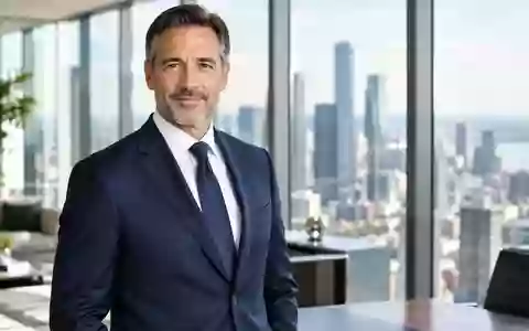 Ein professioneller Manager in einem modernen Bürogebäude mit Blick auf eine Stadt. - Foto: über boerse-global.de