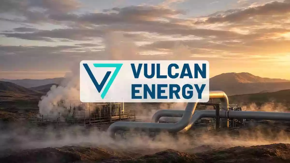 Vulcan Energy Illustration mit AI erstellt.