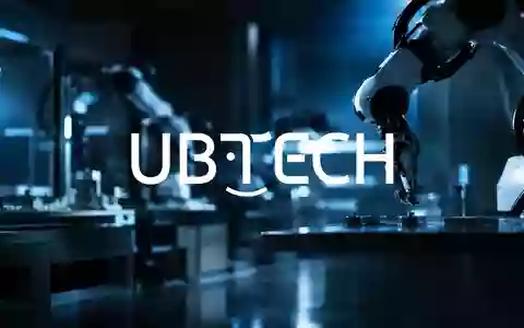 Abstrakte Darstellung einer modernen Robotik-Produktionsstätte in kühlem, professionellem Licht. - Foto: über boerse-global.de