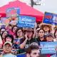 Demokraten und Republikaner ringen um die Stimmen der Latino-Wählerschaft.  - Bild: Michael Gonzalez/AP/dpa