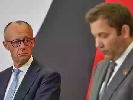 Friedrich Merz und Lars Klingbeil (Archiv) - Foto: via dts Nachrichtenagentur