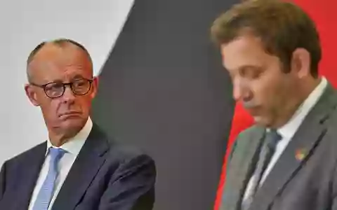 Friedrich Merz und Lars Klingbeil (Archiv) - Foto: via dts Nachrichtenagentur