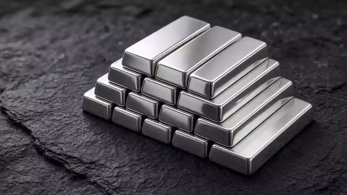 Silber Preis Illustration mit AI erstellt.