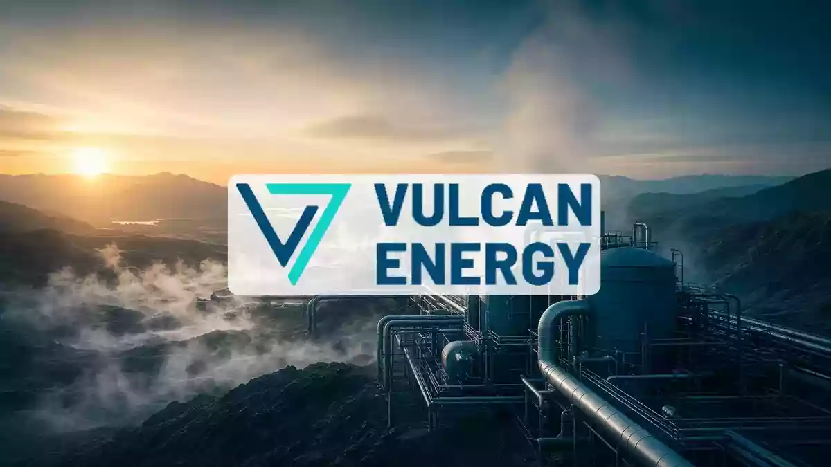 Vulcan Energy Illustration mit AI erstellt.