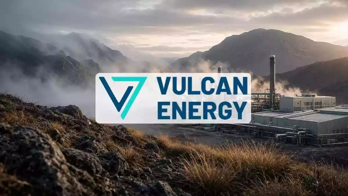 Vulcan Energy Illustration mit AI erstellt.