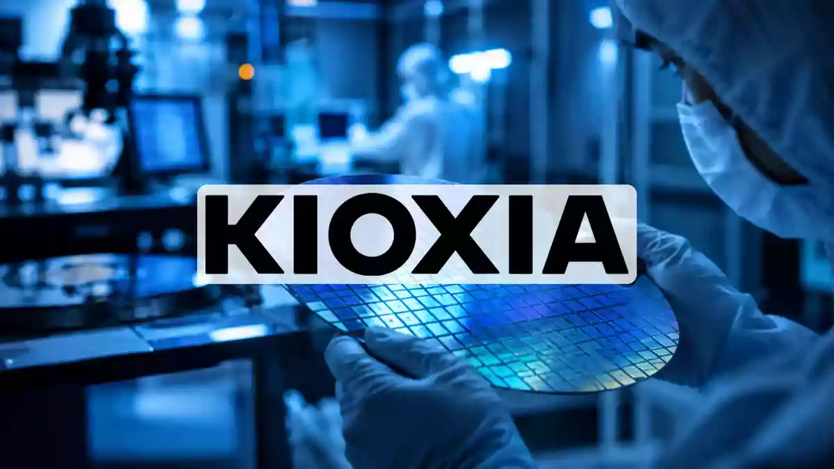 Ein glänzender Halbleiter-Wafer in einer sterilen Laborumgebung, der die technologische Marktvolatilität symbolisiert. Illustration mit AI erstellt.