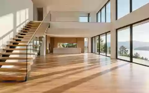 Ein heller, minimalistischer Innenraum mit einer Treppe und natürlichem Lichteinfall, der zu Bewegung einlädt. - Foto: über boerse-global.de