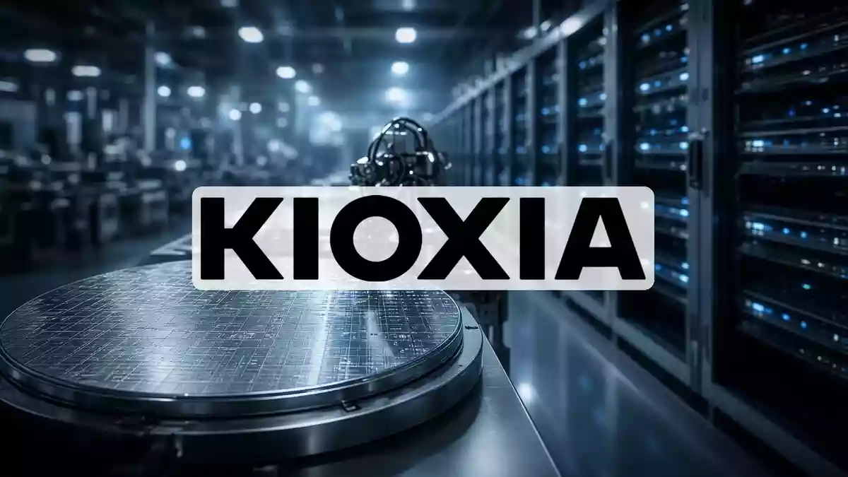 Kioxia's 90 Yen Payout Meets a Market Fixated on Slowing NAND Prices Illustration mit AI erstellt.