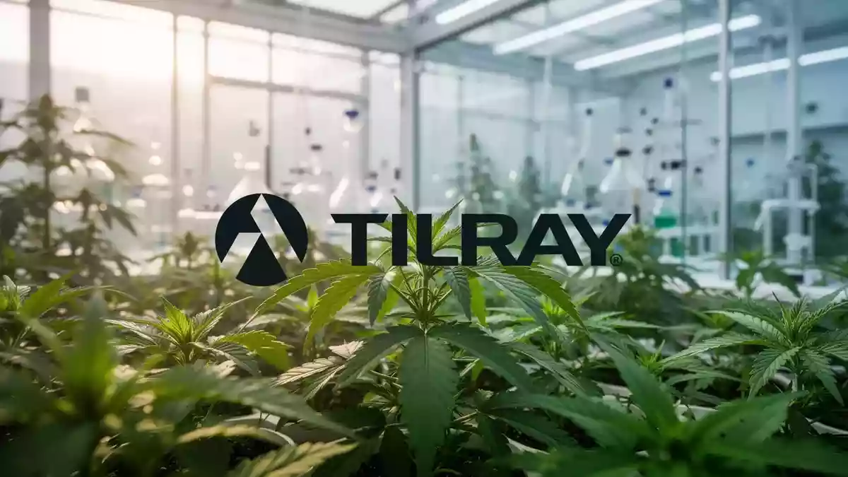 Tilray Brands Illustration mit AI erstellt.
