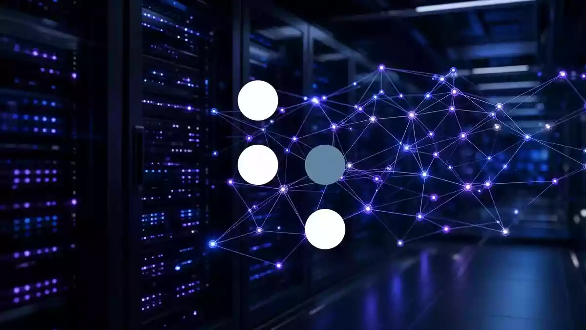 D-Wave Quantum Illustration mit AI erstellt.