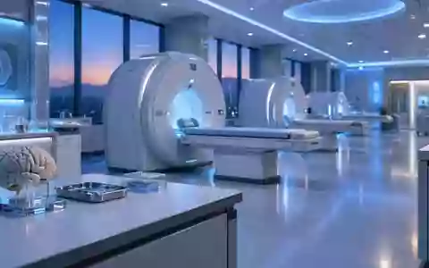 Ein klinisches Forschungszentrum mit moderner medizinischer Bildgebungsausrüstung in einer sterilen, professionellen Umgebung. - Foto: über boerse-global.de