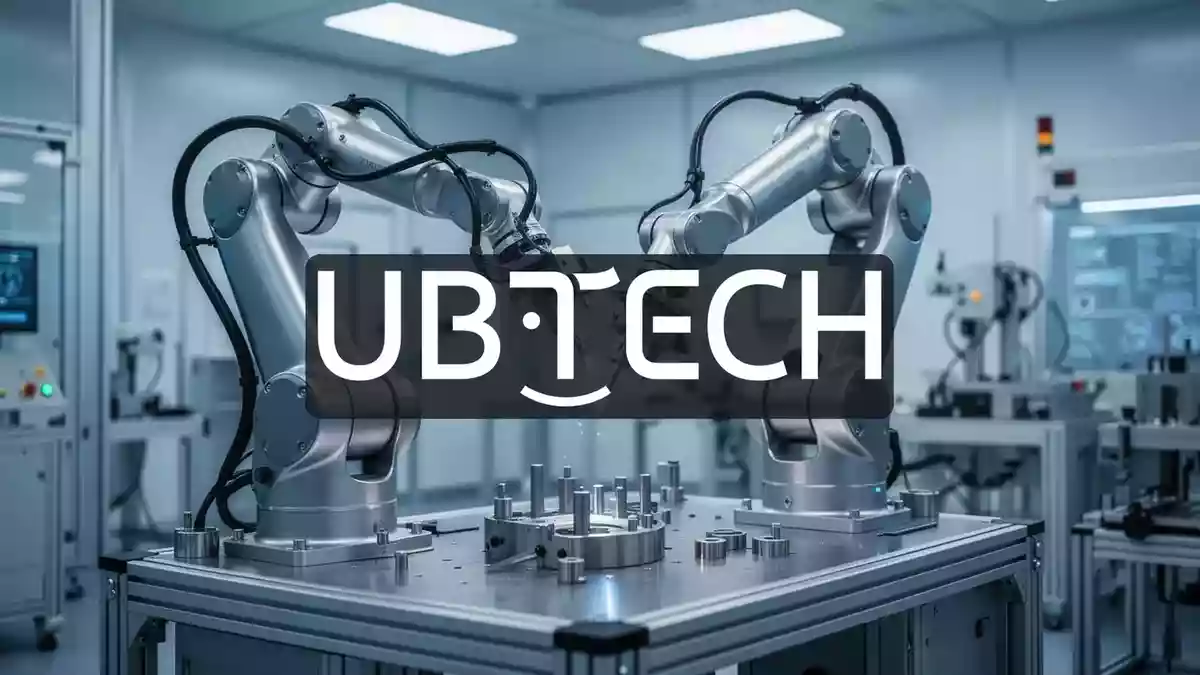 Ubtech Robotics Illustration mit AI erstellt.