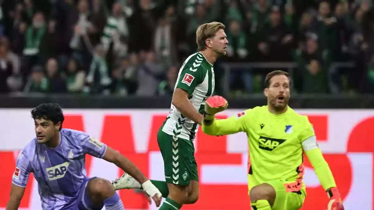 Niclas Füllkrug darf schon wieder jubeln.  - Bild: Carmen Jaspersen/dpa