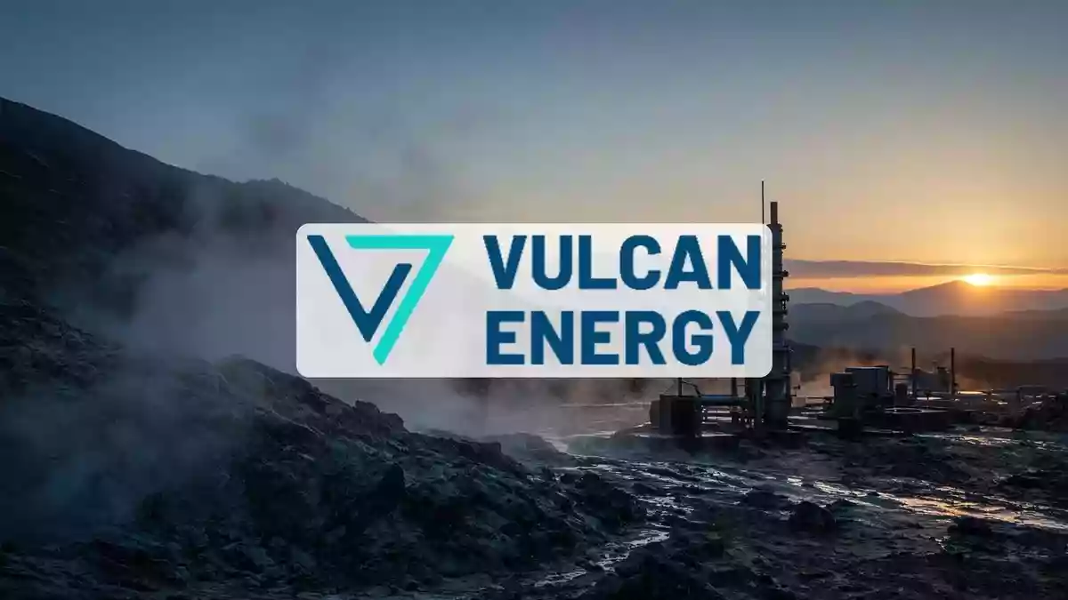 Vulcan Energy Illustration mit AI erstellt.