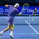 Jan-Lennard Struff verliert das Halbfinale in Basel.  - Bild: Georgios Kefalas/KEYSTONE/dpa