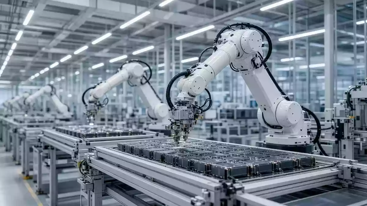 CATL Bets on AI-Driven Research and Sodium-Ion Storage as Brokers Slash Price Targets Illustration mit AI erstellt.