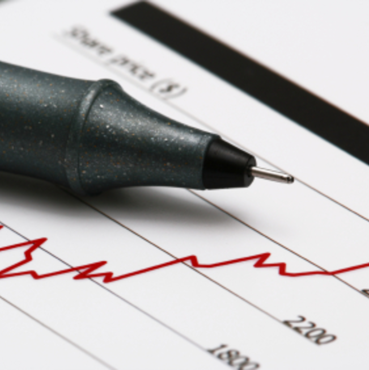 Aktienchart - Foto: iStockphoto.com / emily2k