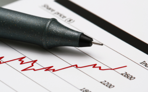 Aktienchart - Foto: iStockphoto.com / emily2k