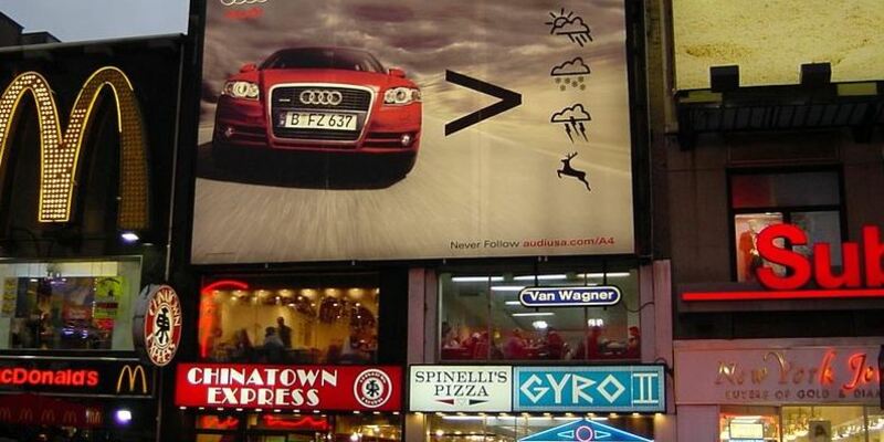 Werbung - Foto: wikipedia.org © DER UNFASSBARE