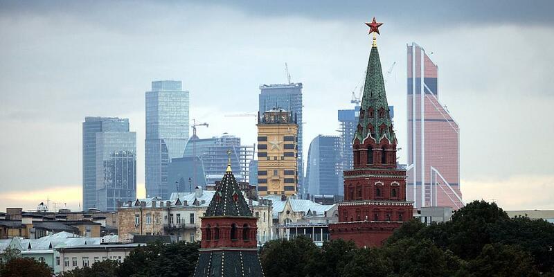 Turm des Kreml in Moskau mit dem Moskauer Bankenviertel im Hintergrund (Archiv) - Foto: über dts Nachrichtenagentur