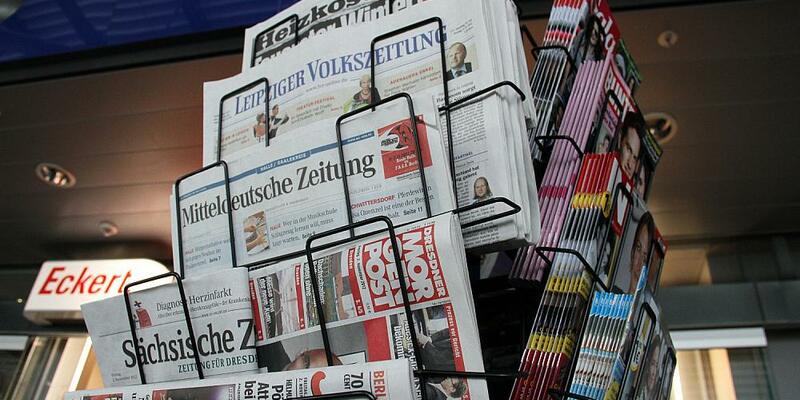 Zeitungen und Zeitschriften an einem Kiosk (Archiv) - Foto: über dts Nachrichtenagentur