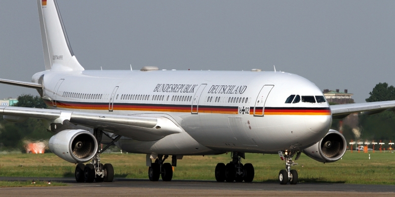 Regierungsjet A340-313X VIP Theodor Heuss der Luftwaffe - Foto: über dts Nachrichtenagentur