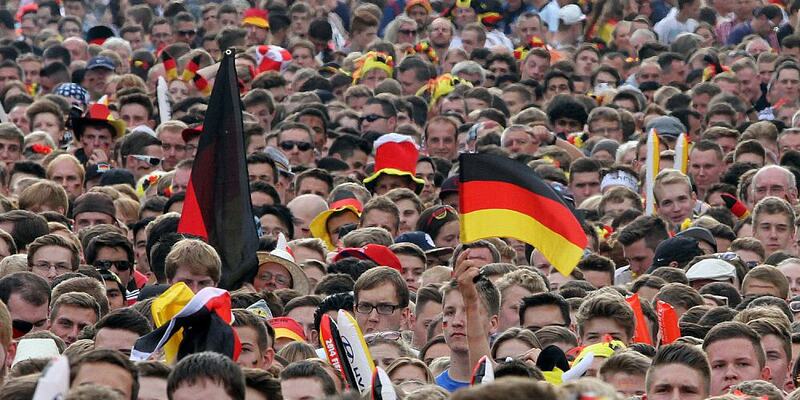 Fußballfans der Deutschen Fußball-Nationalmannschaft (Archiv) - Foto: über dts Nachrichtenagentur