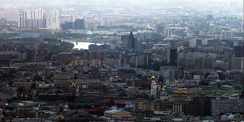 Blick über Moskau mit Moskwa im Hintergrund - Foto: über dts Nachrichtenagentur