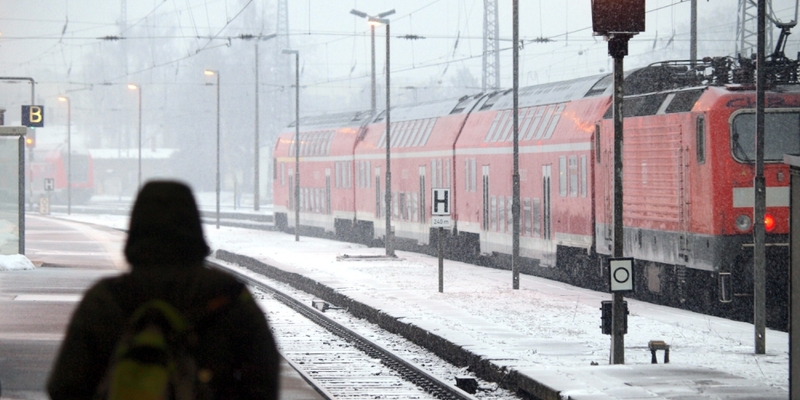 Winter bei der Deutschen Bahn - Foto: über dts Nachrichtenagentur