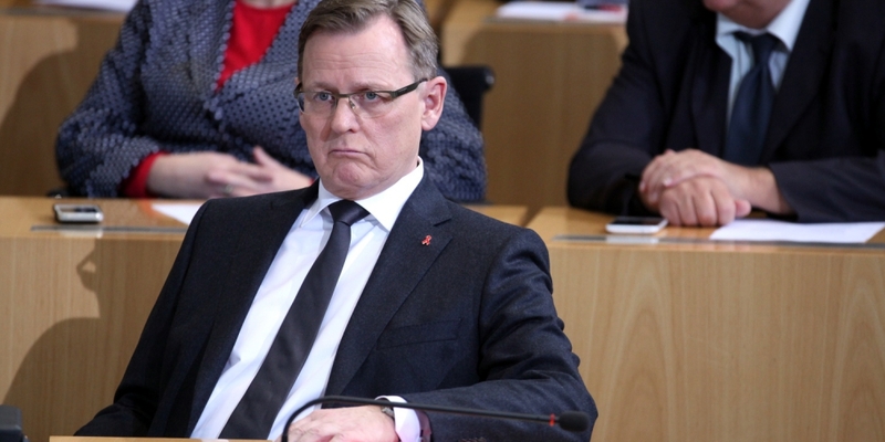 Bodo Ramelow am 05.12.2014 im Erfurter Landtag - Foto: über dts Nachrichtenagentur