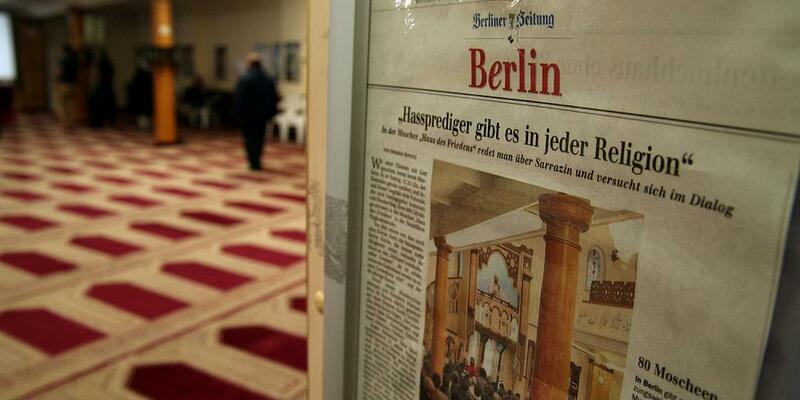 Zeitungsausschnitt über Hassprediger in einer Berliner Moschee (Archiv) - Foto: über dts Nachrichtenagentur