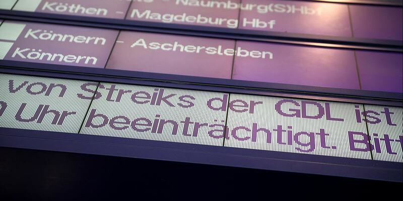 Der Streik Der Lokführergewerkschaft GDL Bei Der Deutschen Bahn Ist Wie ...