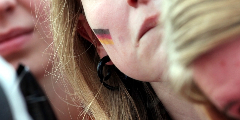 Weiblicher Fußballfan - Foto: über dts Nachrichtenagentur