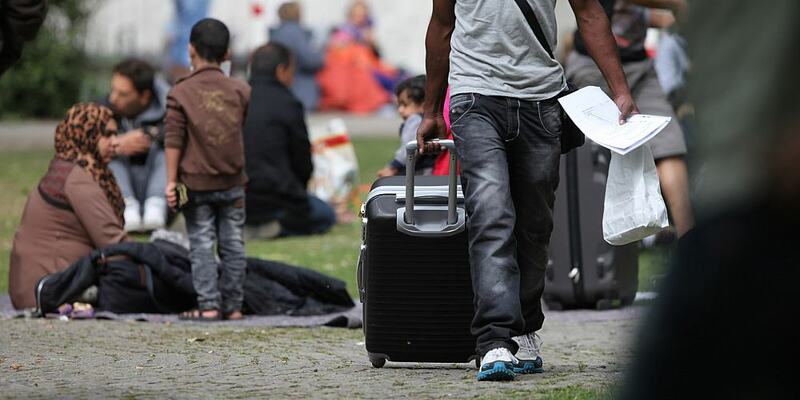 Flüchtlinge an einer Aufnahmestelle (Archiv) - Foto: über dts Nachrichtenagentur