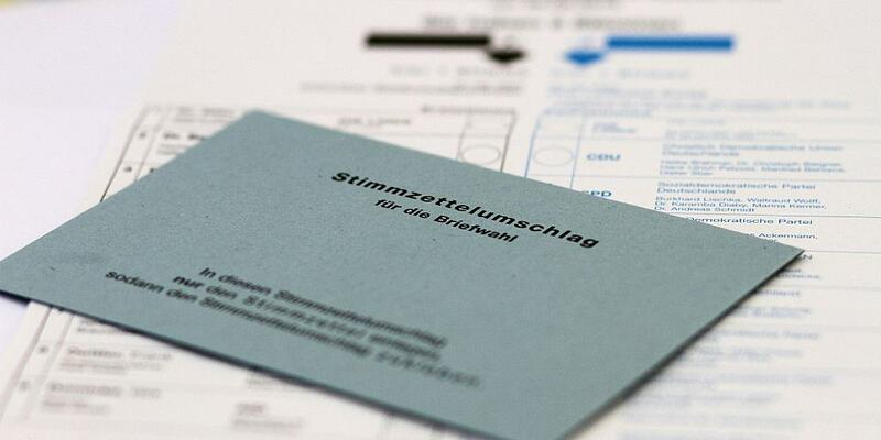 Stimmzettelumschlag für die Briefwahl (Archiv) - Foto: über dts Nachrichtenagentur