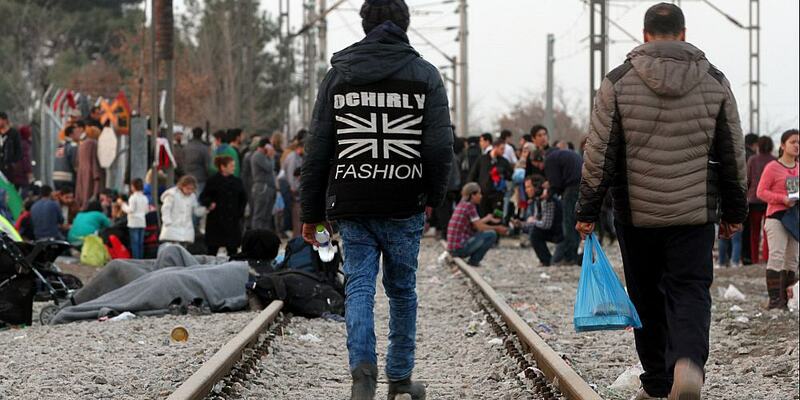 FlÃ¼chtlinge auf der Balkanroute - Foto: über dts Nachrichtenagentur