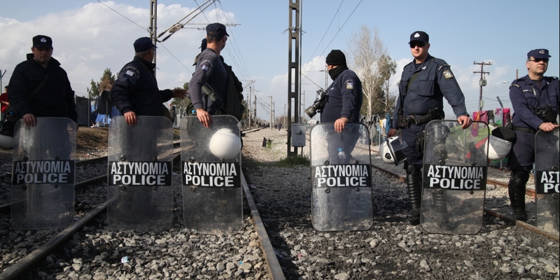 Grenze Mazedonien - Griechenland - Foto: über dts Nachrichtenagentur