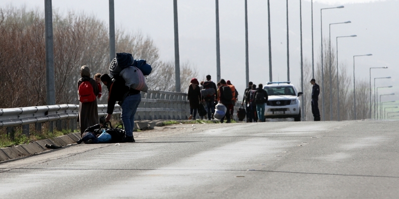 FlÃ¼chtlinge auf der Balkanroute - Foto: über dts Nachrichtenagentur