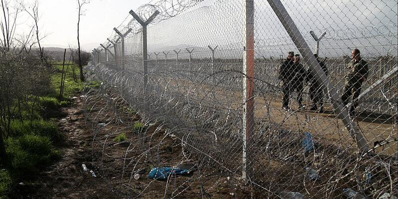 Grenze Mazedonien - Griechenland - Foto: über dts Nachrichtenagentur