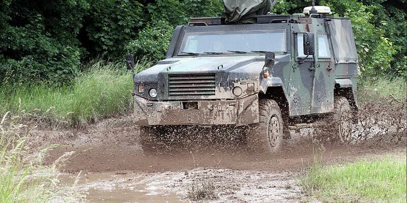 Gepanzertes Bundeswehr-Auto - Foto: über dts Nachrichtenagentur