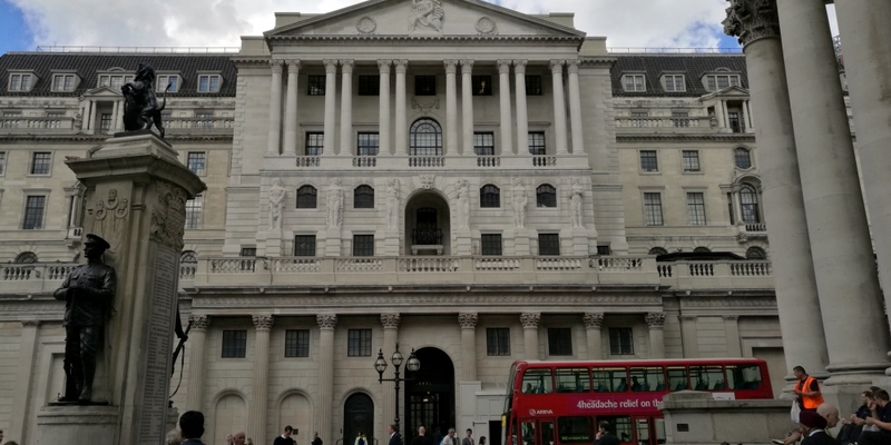Bank of England im Finanzviertel von London - Foto: über dts Nachrichtenagentur