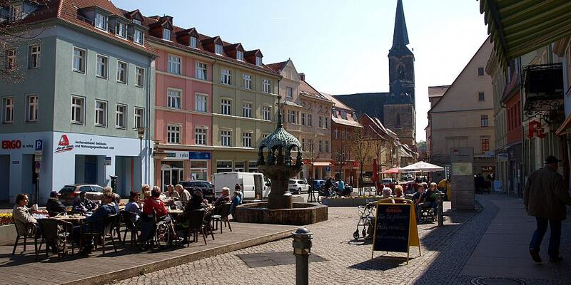 Marktplatz einer Kleinstadt (Aschersleben) (Archiv) - Foto: über dts Nachrichtenagentur