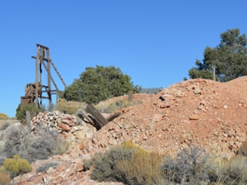 Die historische Mountain View-Mine - Foto: Nevada Zinc Corp.
