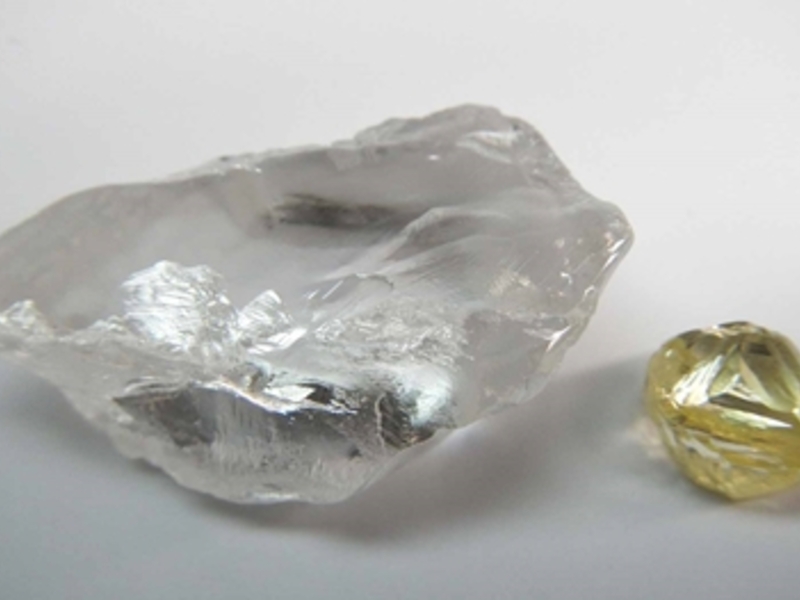 Diamanten vom Lulo-Projekt - Foto: Lucapa Diamond Company