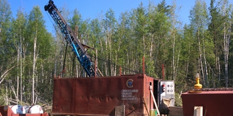 Bohrgerät im Einsatz - Foto: West Red Lake Gold