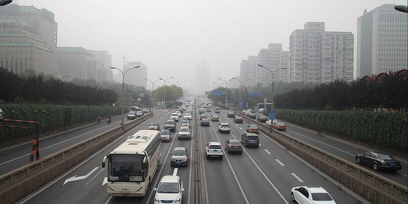 StraÃŸenverkehr in Peking - Foto: über dts Nachrichtenagentur