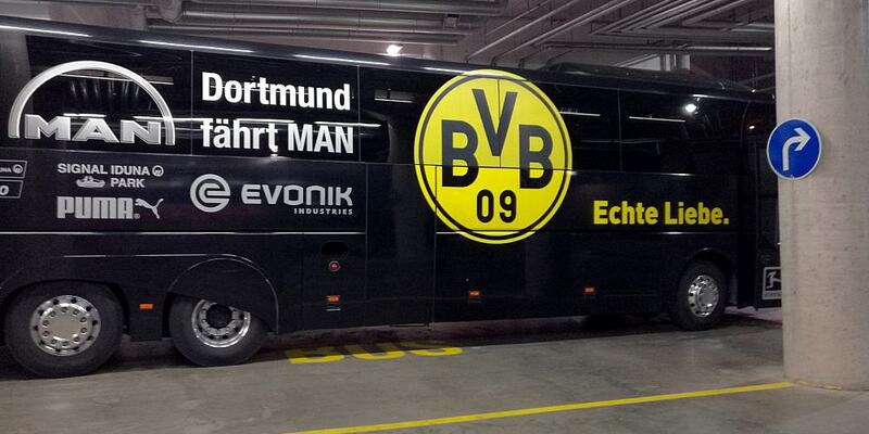 Bus von Borussia Dortmund (Archiv) - Foto: über dts Nachrichtenagentur